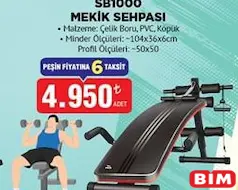 VOİT SB1000 MEKİK SEHPASI fiyat ve kampanya bilgisi